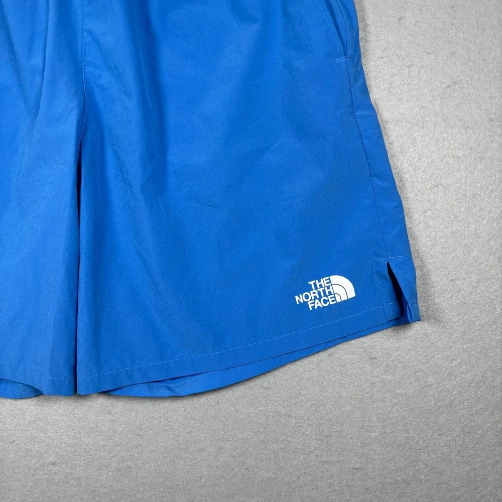 The North Face Wander Shorts Blue Mens S Small Flash Dry Trail Gym Lightweight
